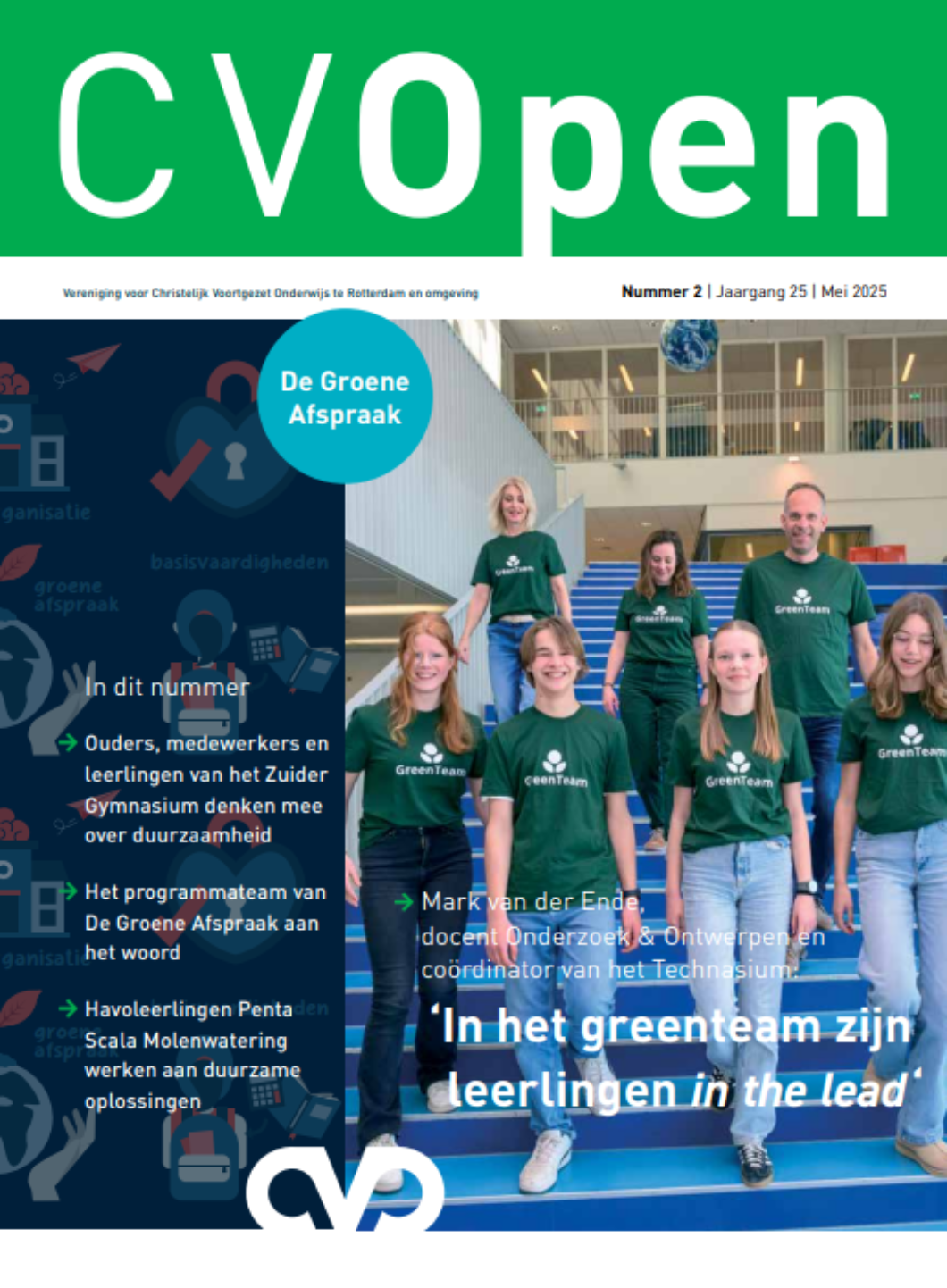 Cover van het magazine CVOpen.