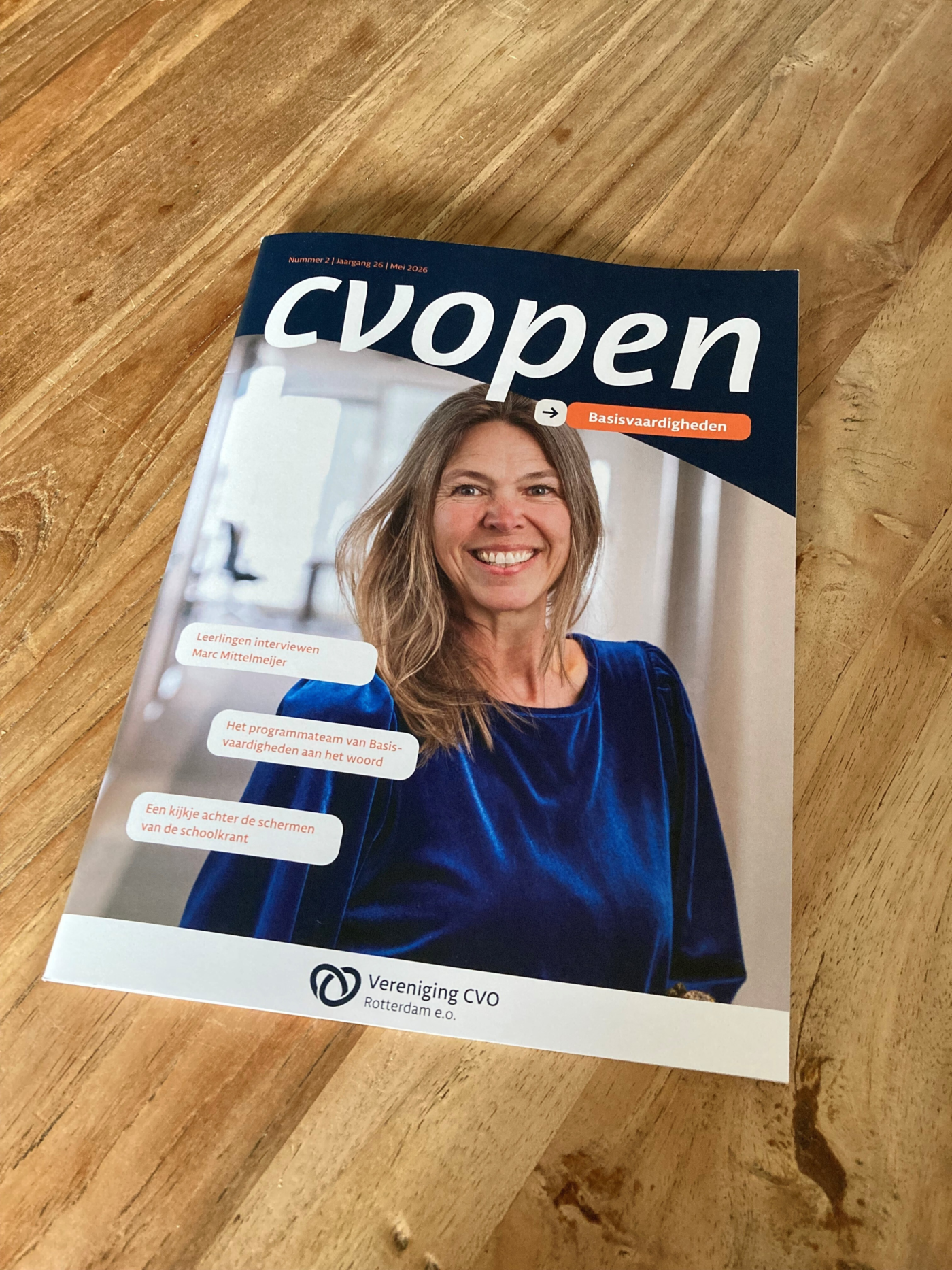 Cover van het magazine CVOpen.